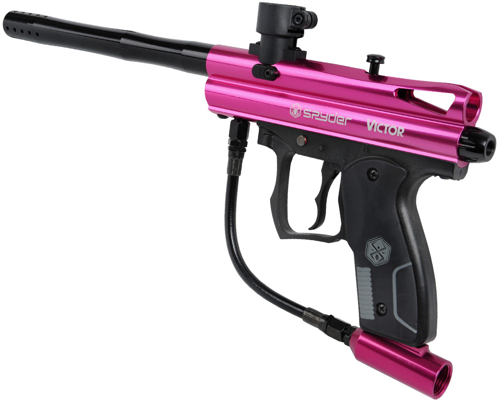 Refurbished Kingman Spyder Victor Semi-Auto Paintball Gun - Gloss