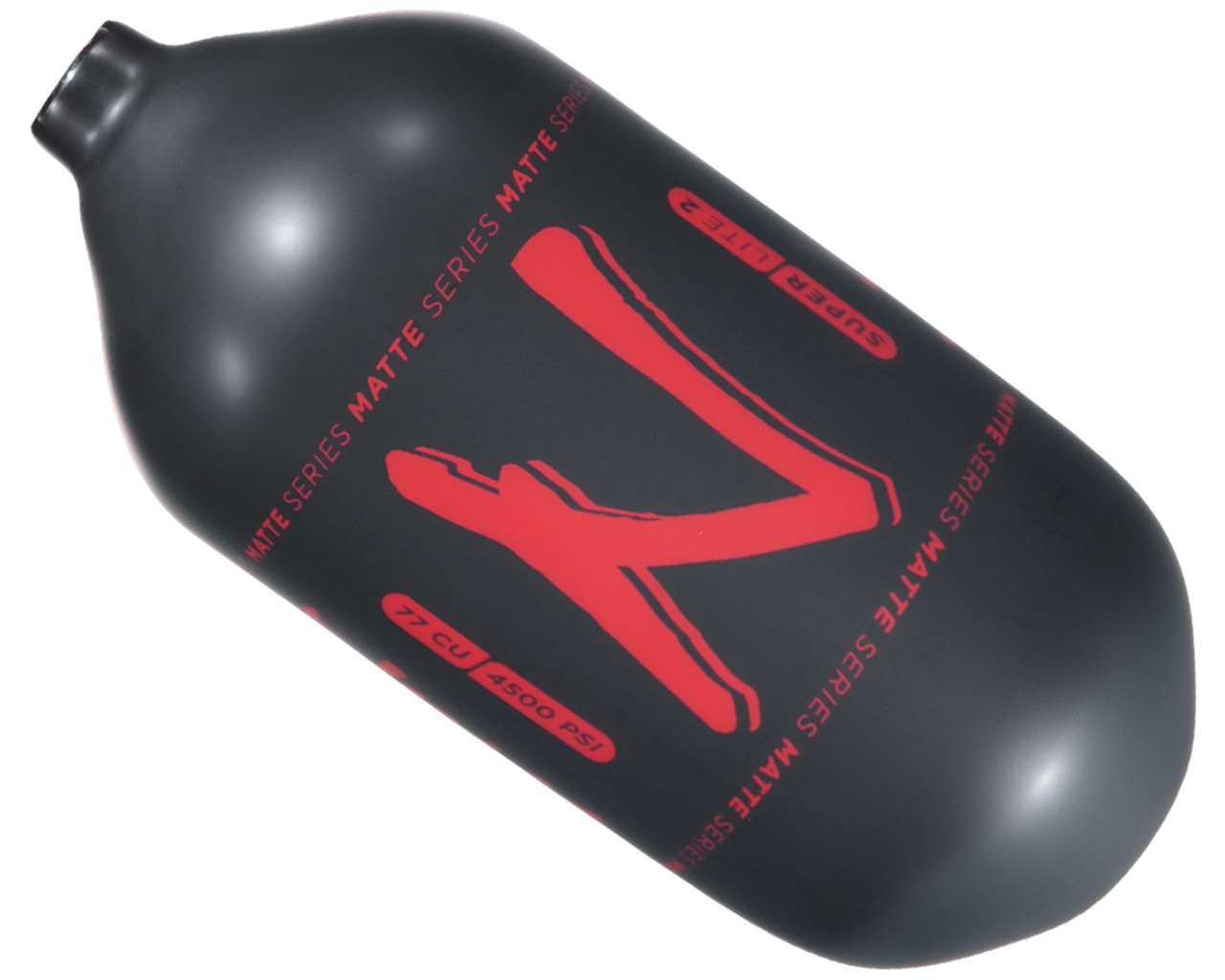 Ninja SL2 Carbon Fiber Air Tank (Bottle Only) - 77/4500 - Matte Black/Red