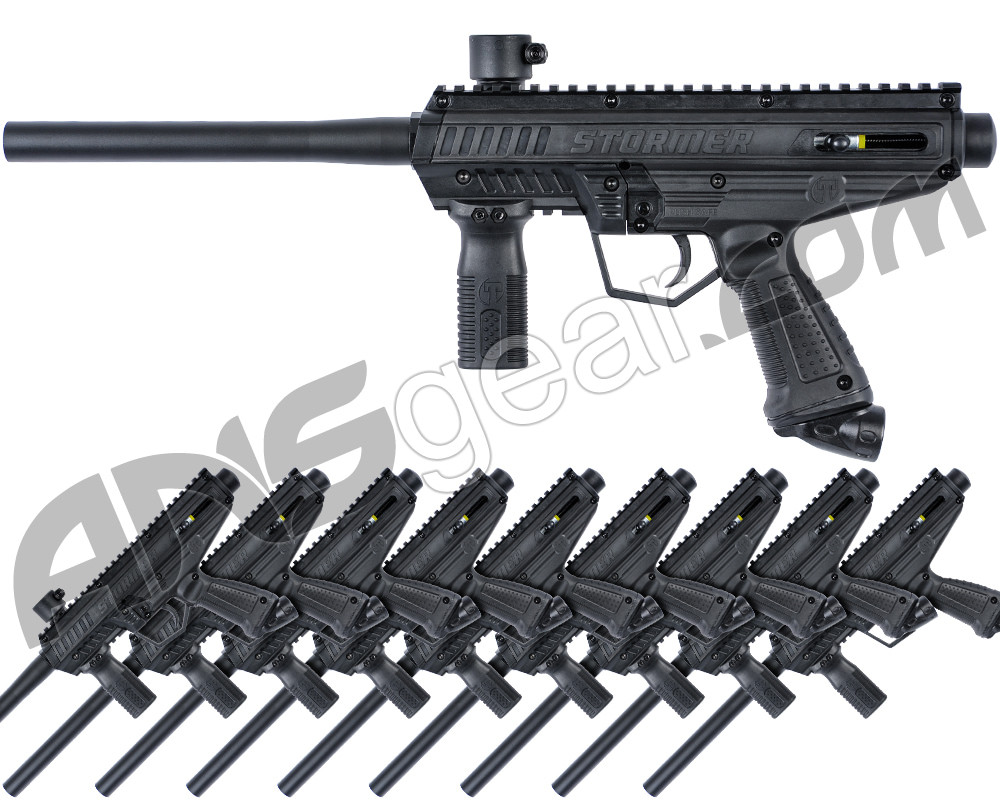 Tippmann Stormer Basic Paintball Gun Bulk Pack Black (10 Guns)