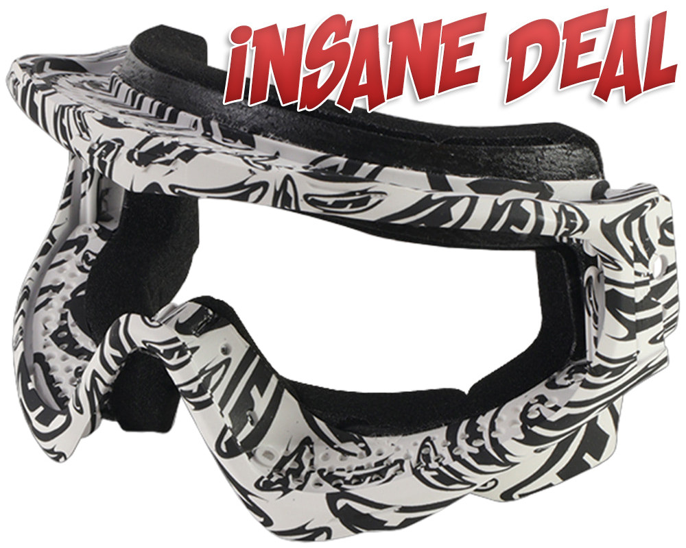 JT Flex 7/Flex 8/ProFlex/Spectra Goggle Frame - No Lens - Black (23240