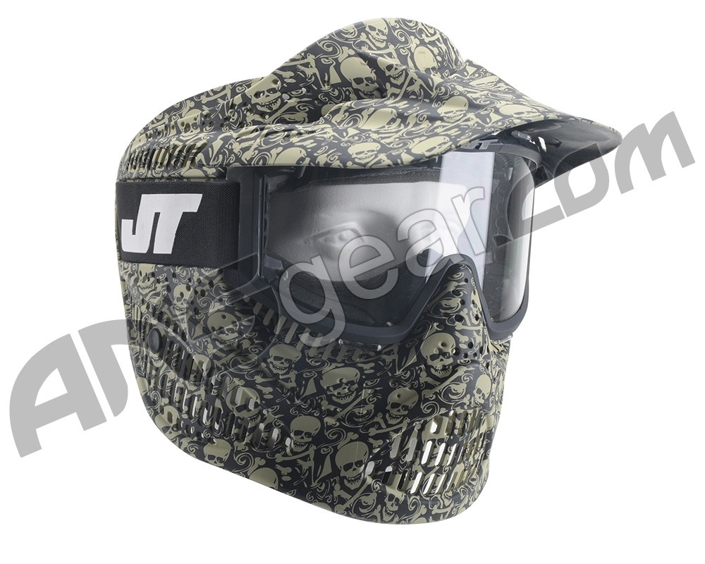 Masque De Paintball JT OG Avec Protections Genoux Et Coudes Noirs - Occasion