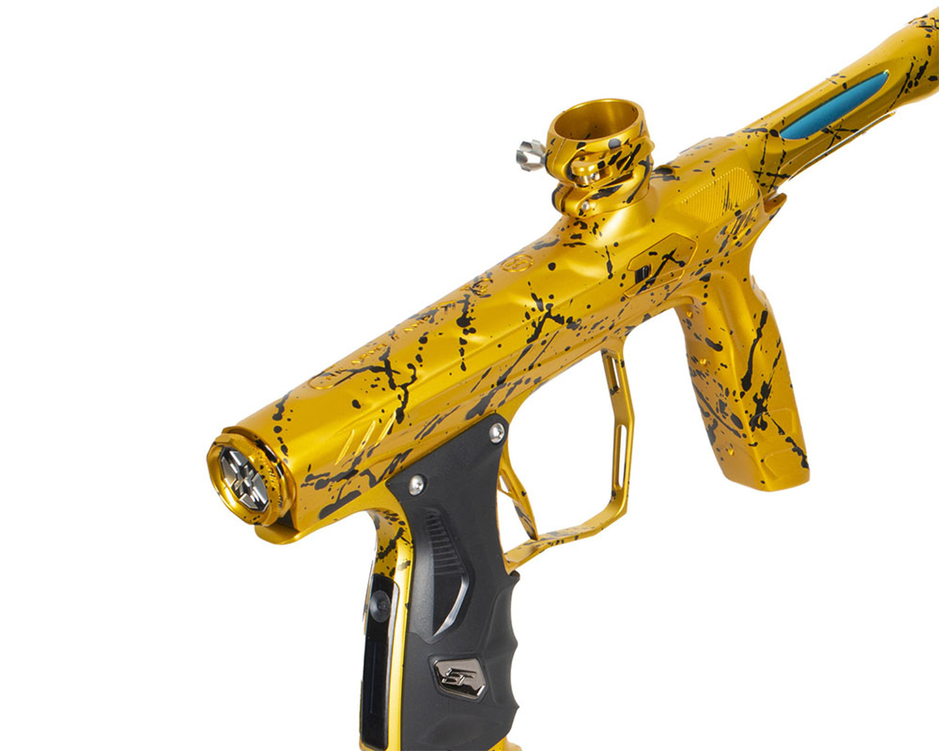 HK Army Shocker AMP Electronic Paintball Gun Splash Midas (Gold/Black)