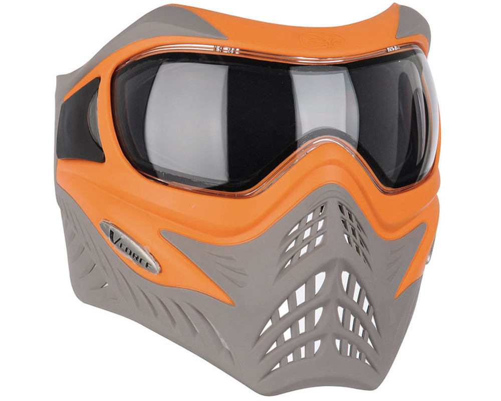V-Force Grill 2.0 Masque de paintball avec verres thermiques transparents – Gris requin/gris