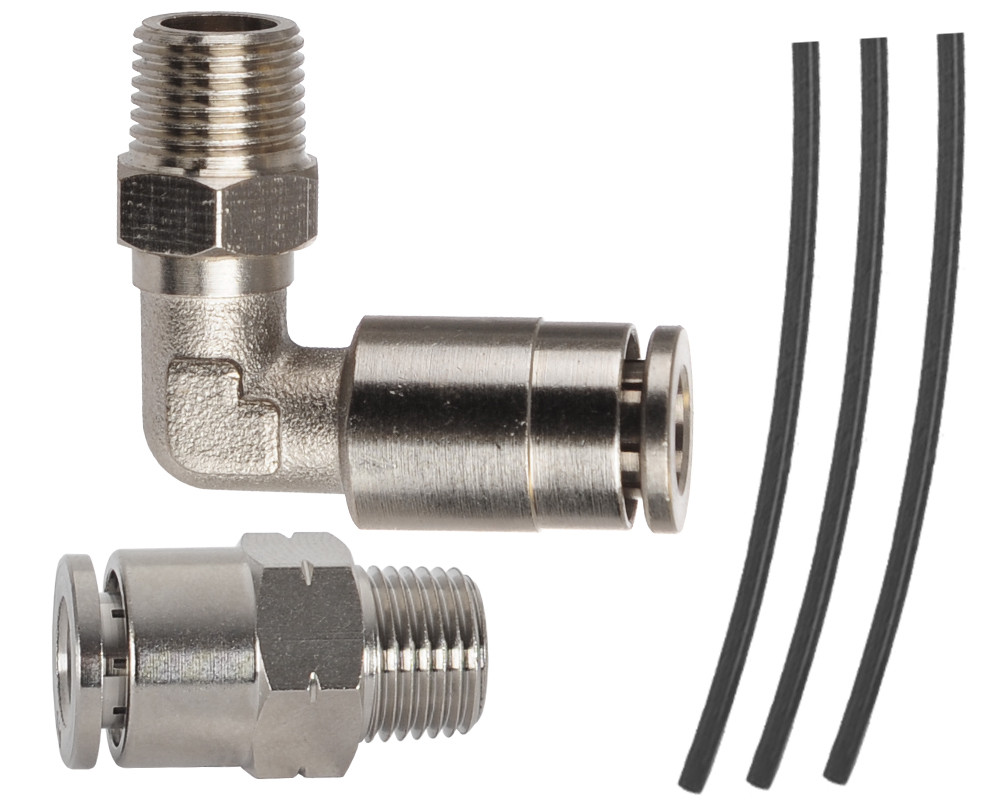 32 Degrees Macroline Kit 1 Straight Fitting, 1 90 Fitting, & 3