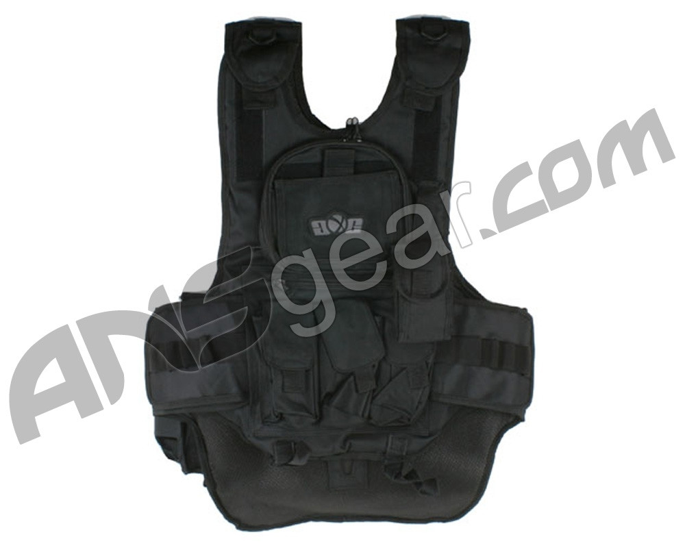 Gen X Global Tactical Vest Paintball Harness Black