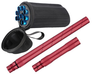 Barre Avant DLX Freak XL V2 Pour Paintball – 14″ – Rouge Brillant – Neuve