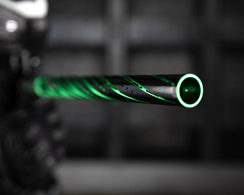 K40 Laser Canon (Barrel Tip) HK Army LAZR Elite Orbit Pour Paintball - Noir/Argent Fondu - Neuf équipement Paintball Performance
