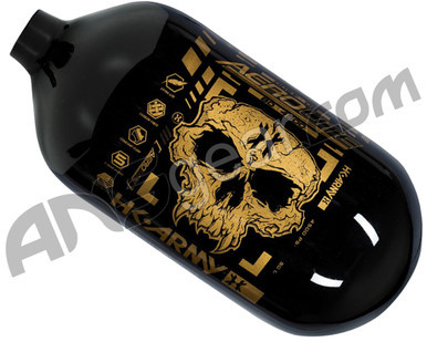 HK Army Aerolite "Extra Lite" Bottle - 80/4500 (Bottle Only) - Doom Black/Gold