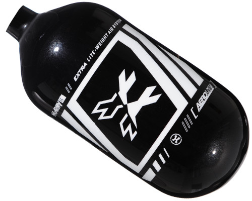 HK Army Aerolite "Extra Lite" Bottle - 80/4500 (Bottle Only) - Slash Metallic Black/White