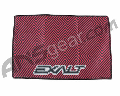 Exalt Microfiber Zig Zag Player Goggle Cloth - Red