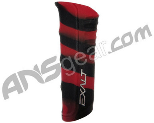 Exalt Shocker RSX/XLS/CVO/AMP Regulator Grip - Black Red Swirl