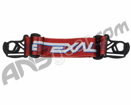 Exalt E-Vents Goggle Strap - Retro - Red/Blue