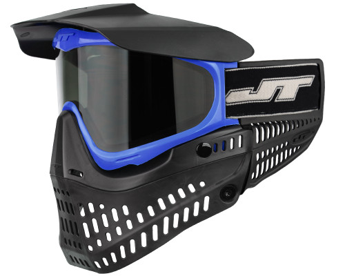 JT ProFlex Paintball Mask - Black/Blue w/ 1 Lens