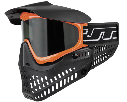 JT ProFlex Paintball Mask - Black/Orange w/ 1 Lens