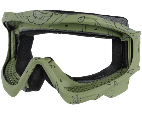 JT Flex 7/Flex 8/ProFlex/Spectra Goggle Mask Frame (No Lens) - Bandana Green
