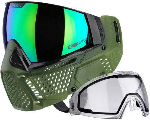 Masque De Paintball CRBN Zero Pro – Carbone, Noir, Adulte, Occasion
