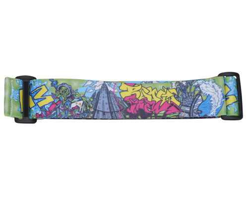 KM Paintball Universal JT Goggle Strap - Graffiti Alien (ZYX-0206)