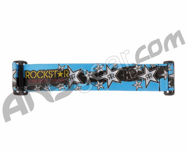 KM Paintball Universal JT Goggle Strap - Rockstar Edition - Teal/Black (ZYX-0207)