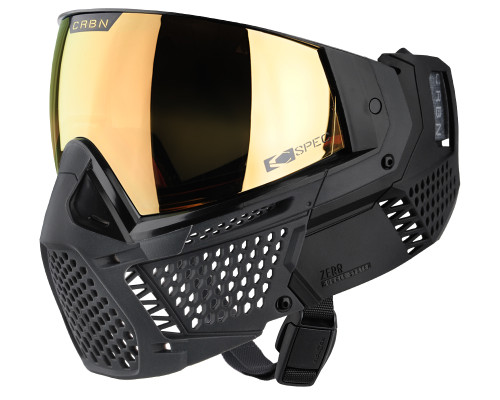 Carbon CRBN Zero SLD Paintball Mask (Less Coverage) - Coal