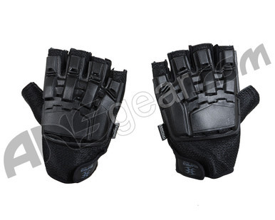 Empire Battle Tested Hard Back Fingerless Paintball Gloves (ZYX-0655)