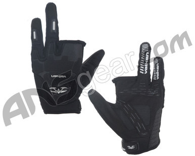 Valken Impact Two Finger Paintball Gloves - Black (ZYX-0665)