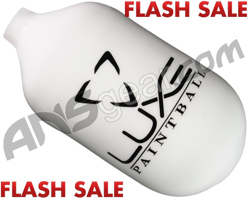 DLX Luxe CLS Carbon Fiber Air Tank (Bottle Only) - 68/4500 - White/Black