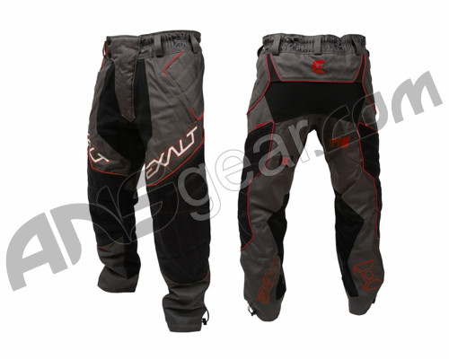 Exalt 2014 Thrasher V3 Paintball Pants - Grey/Red - Small (ZYX-0770)