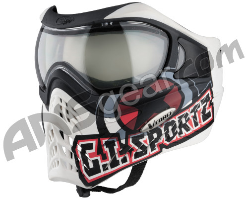 Refurbished V-Force Grill Paintball Mask - SE GI Logo White (021-0183)