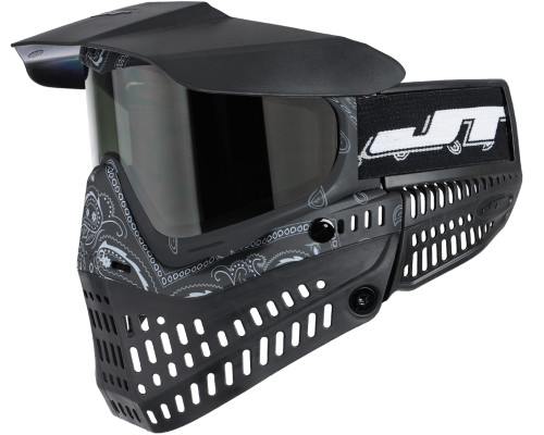 JT ProFlex Paintball Mask - Bandana Black w/ 1 Lens