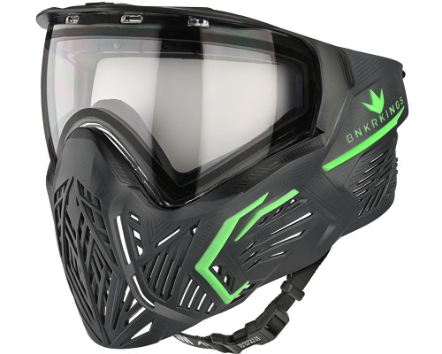 Bunkerkings CMD Paintball Mask - Black Acid
