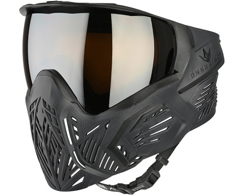 Bunkerkings CMD Paintball Mask - Black Carbon