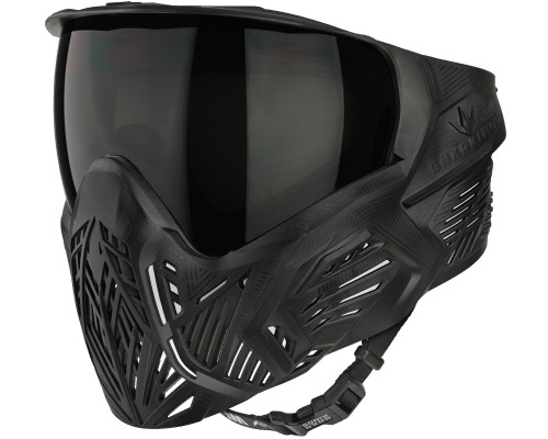 Bunkerkings CMD Paintball Mask - Pitch Black