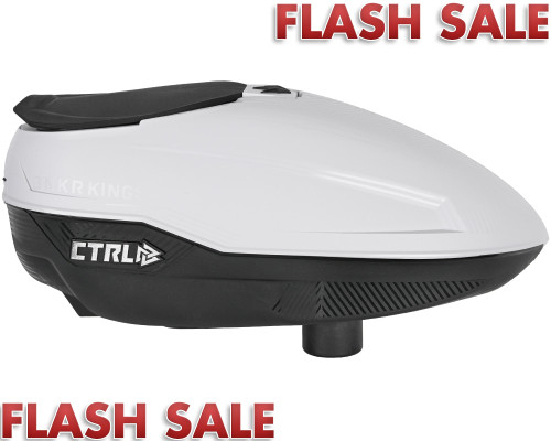 Bunkerkings CTRL Paintball Loader - White