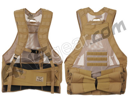 Valken V-Tac Bravo Paintball Vest - Tan - 2XL/3XL (ZYX-1114)