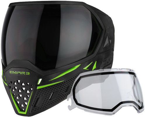 Empire EVS Paintball Mask/Goggle - Black/Lime Green (21725)
