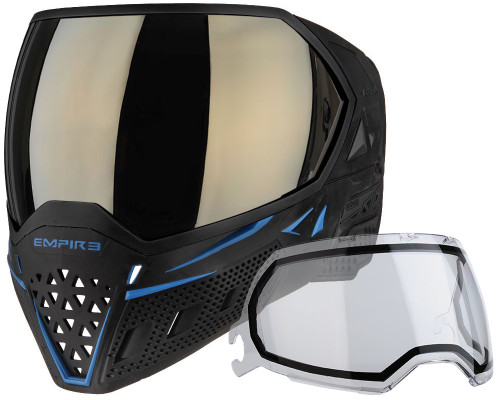 Empire EVS Paintball Mask/Goggle - Black/Navy Blue (21726)