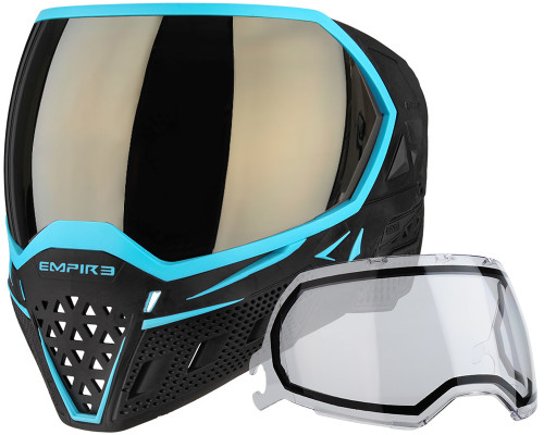 Empire EVS Paintball Mask/Goggle - SE Black/Aqua (21731)