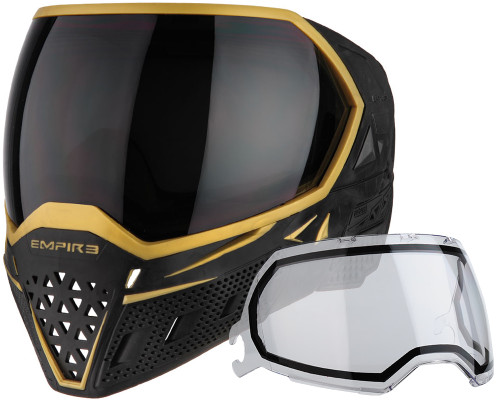 Empire EVS Paintball Mask/Goggle - SE Black/Gold (21732)