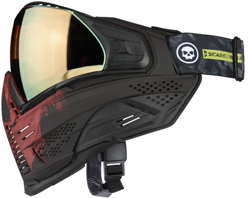 Masque Paintball Push UNITE - Thomas Taylor LE - Motifs Troll, Snake & Skulls