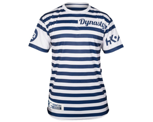 HK Army Dri Fit T-Shirt - Ryan Greenspan Nautical White/Blue - 3XL (ZYX-1239)
