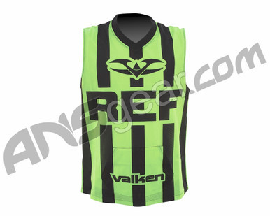 Valken Sleeveless Paintball Referee Jersey - Highlighter - Large (ZYX-1326)