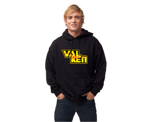 Valken Broken Pull Over Hooded Sweatshirt - Black - Large (ZYX-1331)