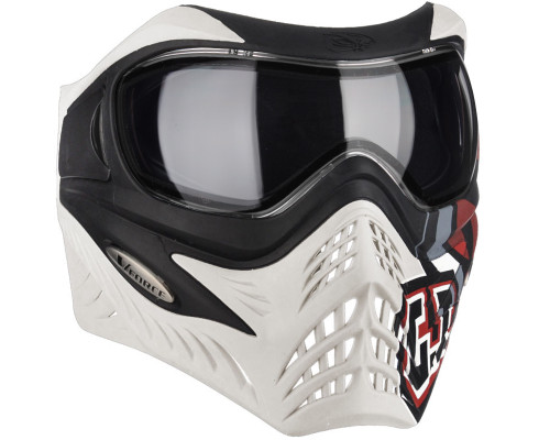 V-Force Grill Paintball Mask/Goggle - SE GI Logo White