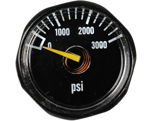 Blackout Pressure Gauge - 3000 PSI (ZYX-1516)