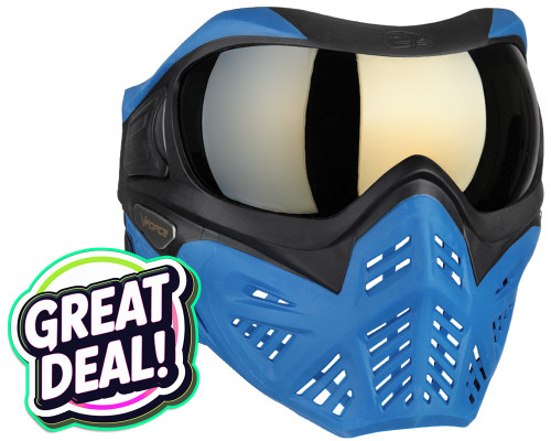 V-Force Grill 2.0 Paintball Mask/Goggle - Azure