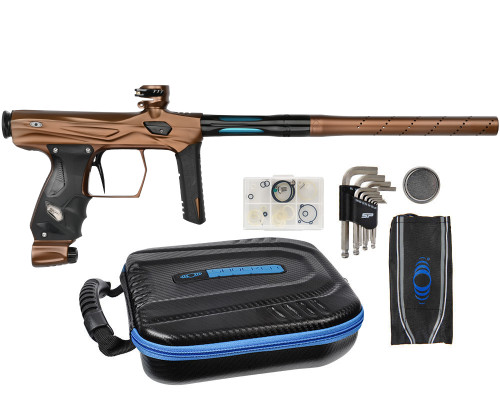 SP Shocker AMP Electronic Paintball Gun - Brown/Black