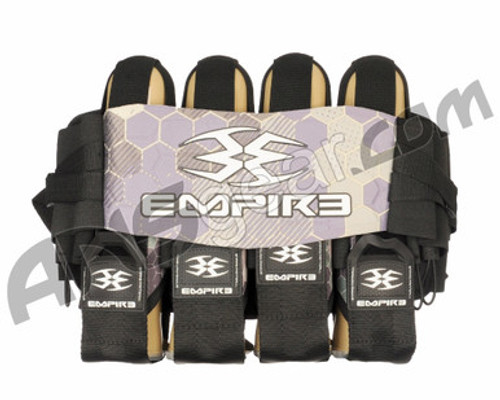 Empire Compressor Pack Hex FT Paintball Harness - 4+7 - Tan (ZYX-1753)