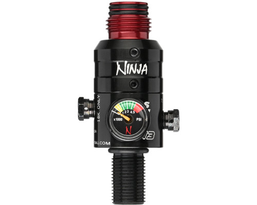 Ninja Pro V3 SHP Tank Regulator - Aluminum - 4500 PSI - Black