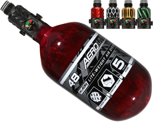 HK Army Aerolite Air System w/ Elite Pro Adjustable Regulator - 48/4500 - Red