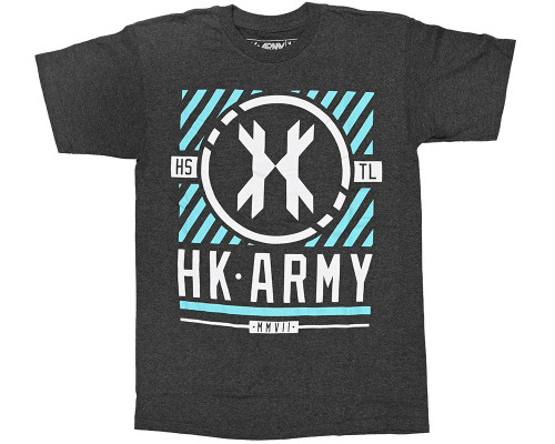 HK Army Angle Paintball T-Shirt - Charcoal - Small (ZYX-1840)